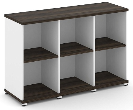 Стеллаж три узкие секции, 2 ниши CN.STU-230