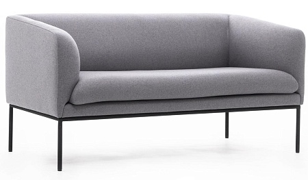 Диван 2м, войлок LIRO 2 MUSE Nikel 18