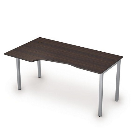 Стол на металлических опорах без экрана 2М.120L