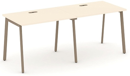 Рабочая станция на 2 места с лючком ES.RS-2.1-LP