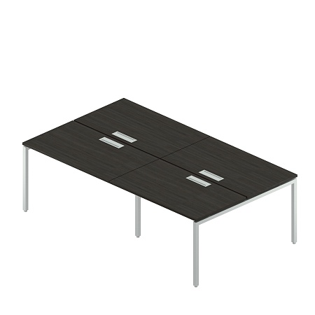 Двойная группа сдвоенных столов с люками RP-1.1(x4)+F-59М