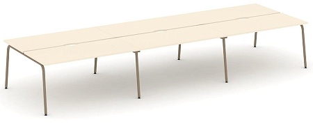 Рабочая станция на 6 мест с вырезом ES.D.RS-6.4-VK