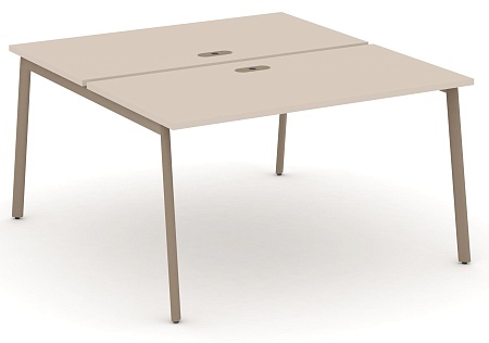 Рабочая станция на 2 места с лючком ES.D.RS-2.3-LP