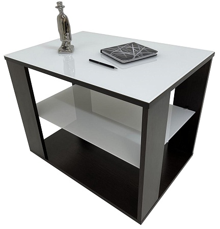 Журнальный столик Beauty Style 5 (Венге/Белое стек...