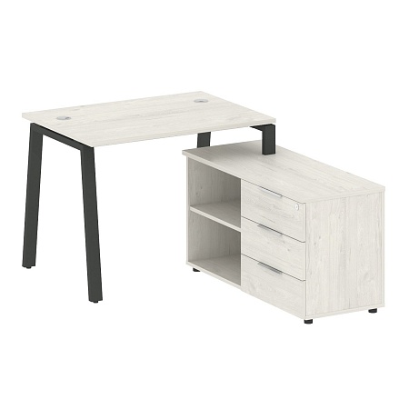 Рабочая станция на А-образном м/к с опорной тумбой правая БА.РС-СТС-2.1 Пр