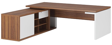 Стол письменный на опорной креденции, левый ZIO28510431