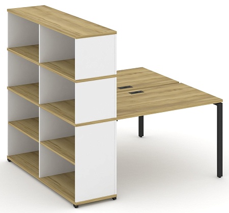 Рабочая станция с опорным стеллажом с надставкой высокой CN.DRS-214