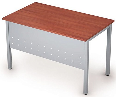 Стол на металлических опорах, экран металл 2МК.108