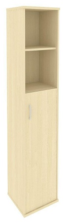 Шкаф высокий узкий правый (1 средняя дверь ЛДСП) А.СУ-1.6 (R)