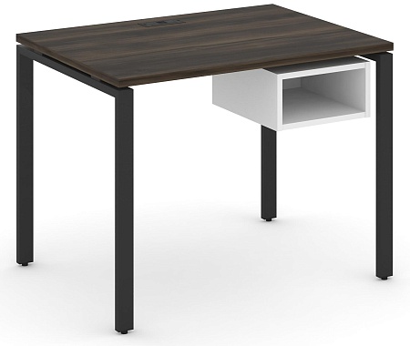 Стол рабочий с подвеснй тумбой с одной открытой нишей CN.SP-101