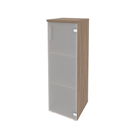 Шкаф средний узкий правый (1 средний фасад стекло) O.SU-2.4(R)