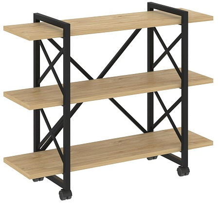 Стеллаж на колесных опорах - 3 полки VR.L-MST.K-3.8V