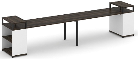 Рабочая станция с опорными стеллажами с верхними горизонтами CN.ORS-208