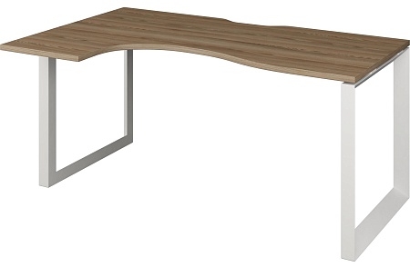 Стол эргономичный левый на металлокаркасе НТМП.О-040.ЛВ