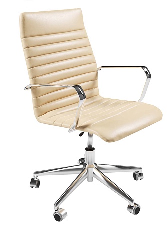 Кресло UNION подлокотники Ray, каркас Хром, Пластик древесный каркас ЦБ-00014597