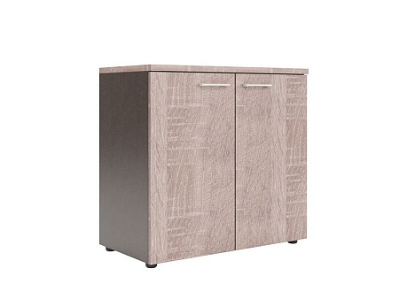 Шкаф с глухими малыми дверьми и топом WLC 85.1