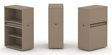 Набор №1. Тумба одиночная + низкая надставка ES.NB.1N-1