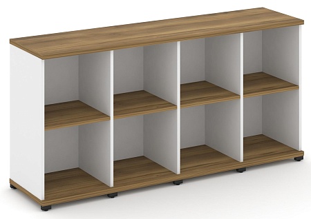 Стеллаж четыре узкие секции, 2 ниши CN.STU-240