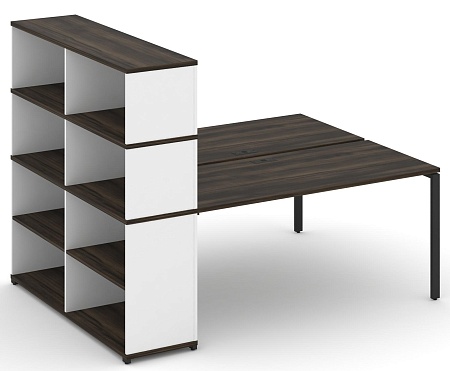 Рабочая станция с опорным стеллажом с надставкой высокой CN.DRS-216