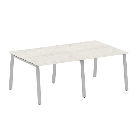 Переговорный стол (2 столешницы) на А-образном м/к БА.ПРГ-2.1