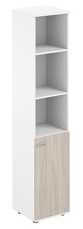 Шкаф высокий полуоткрытый, з.ст ЛДСП 16 мм, правый SG.852.R