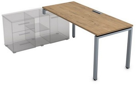 Стол рабочий, прямолинейный, левый СТЛ-П.994
