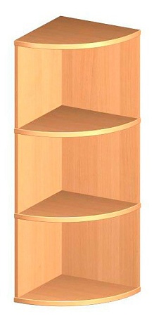 Стеллаж средний угловой К 424