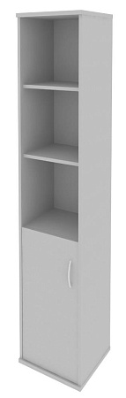 Шкаф высокий узкий левый (1 низкая дверь ЛДСП) А.СУ-1.1 (L)