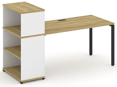 Стол рабочий с опорным стеллажом с надставкой низкой CN.SP-211