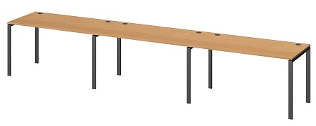 Бенч линейный на 3 рабочих места АМБЛ-005.60-3