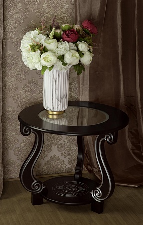Журнальный столик Грация М (Темно-коричневый)