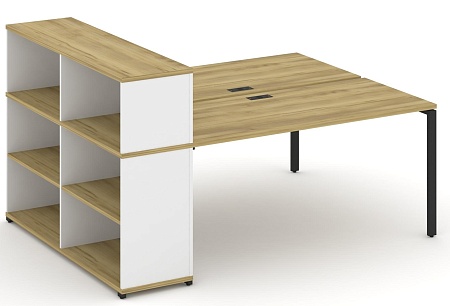 Рабочая станция с опорным стеллажом с надставкой низкой CN.DRS-212