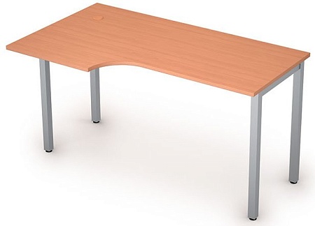 Стол на металлических опорах без экрана 2М.142L