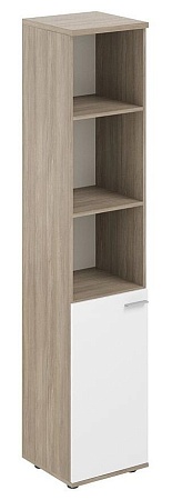 Шкаф высокий полуоткрытый, з.ст HDF, левый SG.832.L