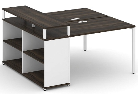 Рабочая станция с опорным стеллажом с верхним горизонтом CN.DRS-206