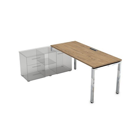 Стол рабочий прямолинейный левый НСТЛ-П.989