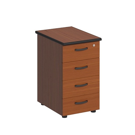 Тумба приставная 4 ящ. с замком ДР 226 +ДР 507