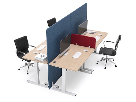 Барьеры мягкие фронтальные, гладкие (1800*27*300) ...