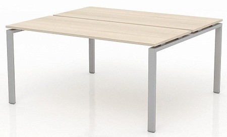 Бенч-система на 2 рабочих места с пропусками для кабеля ТН312ТР-1х2+ТН312К-22_ПР