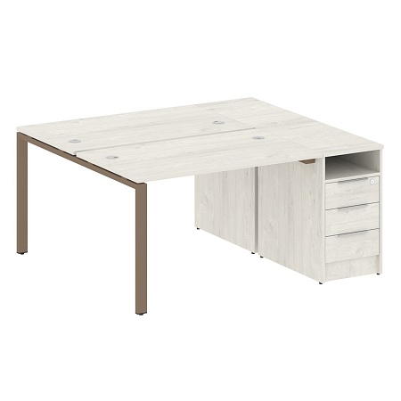 Рабочая станция с опорной тумбой БП.РС-СТП -2.2