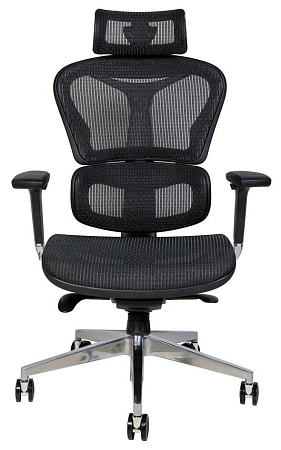 Кресло офисное Hero black YS-0810H-T(E+E)