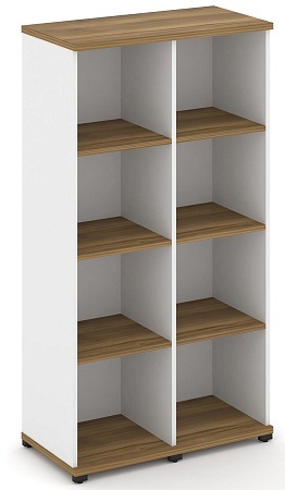 Стеллаж две узкие секции, 4 ниши CN.STU-420