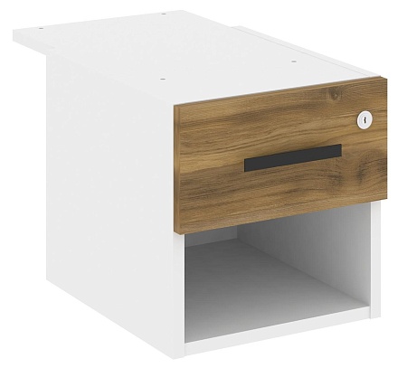 Тумба с одной открытой нишей и одним ящиком CN.PT-005 B/W