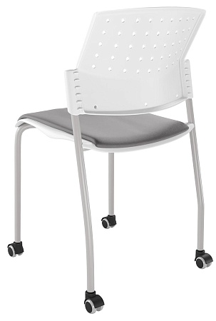 MOVIE на колёсах, каркас Серый, Пластик Белый ЦБ-00011500