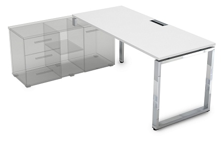 Стол рабочий прямолинейный левый НСТЛ-О.985L