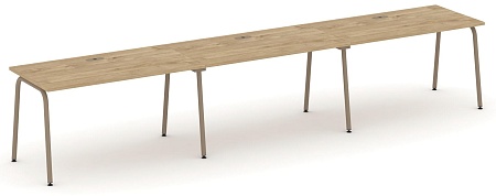 Рабочая станция на 3 места с лючком ES.RS-3.3-LK