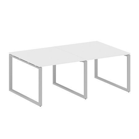 Переговорный стол (2 столешницы) на О-образном м/к БО.ПРГ-2.1