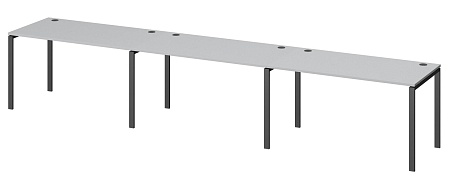 Бенч линейный на 3 рабочих места АМБЛ-004-3
