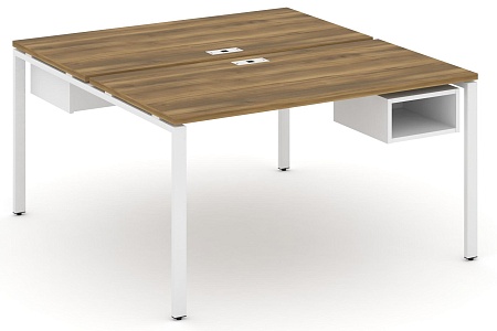 Рабочая станция двух сторонняя с подвесными тумбами на 2 места CN.DRS-103