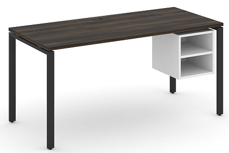 Стол рабочий с подвеснй тумбой с двумя открытыми нишами CN.SP-108